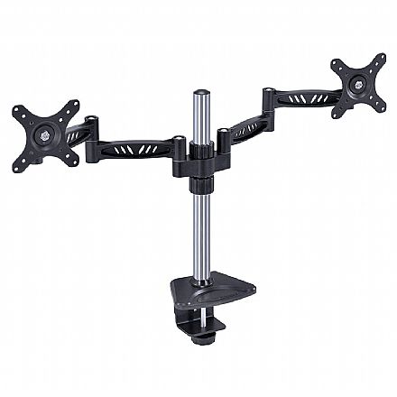 Suporte de Monitor/TV - Suporte para 2 Monitores / TVs até 32" Vinik - com Regulagem de Altura e Ângulo - Padrão VESA - SM310D