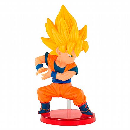 Brinquedo - Action Figure - Dragon Ball - World Collectable Figure - Kamehameha - Goku Saiyajin - Bandai Banpresto 26639/26640