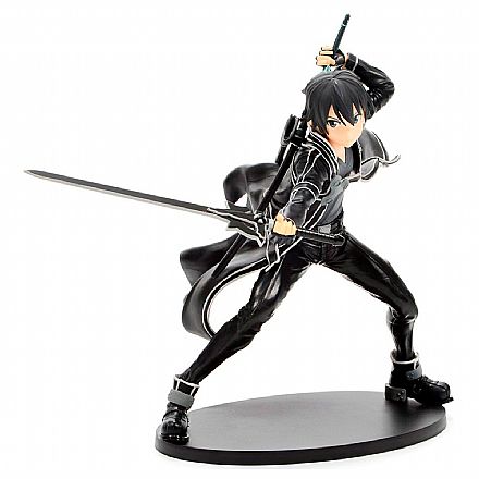 Brinquedo - Action Figure - Sword Art Online - Kirito EXQ - Bandai Banpresto 26813/26814