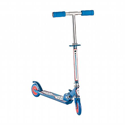 Brinquedo - Patinete Infantil Multilaser Atrio ES108 - Dobrável - Guidão ajustável - Suporta até 50Kg - Azul