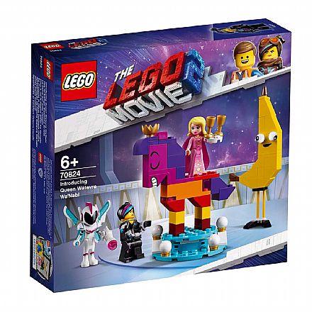 Brinquedo - LEGO The Movie - Apresentando a Rainha Watevra WaNabi - 70824