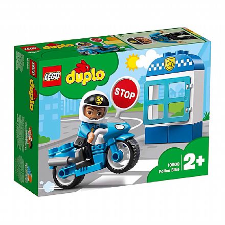 Brinquedo - LEGO Duplo - Motocicleta da Policia - 10900