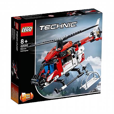 Brinquedo - LEGO Technic 2 Em 1: Veículos Aéreos - 42092