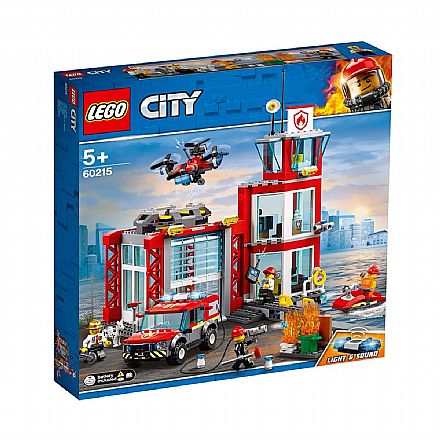 Brinquedo - LEGO City - Corpo dos Bombeiros - 60215