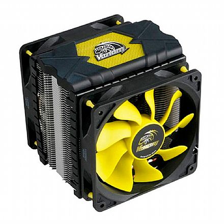Cooler CPU - Cooler para Processador Akasa Venom Voodoo - Intel / AMD - AK-CC4008HP01V2