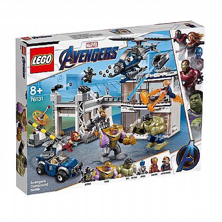 Brinquedo - LEGO Marvel Super Heroes - Base dos Vingadores - 76131