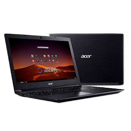 Notebook - Notebook Acer Aspire A315-53-5100 - Tela 15.6", Intel i5 7200U, 8GB, HD 1TB, Linux