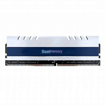 Memória para Desktop - Memória 8GB DDR4 3000MHz Best Memory Highlander - Branca - BT-D4-8G-3000