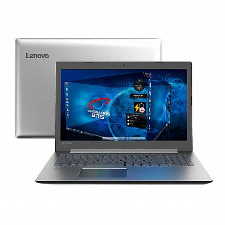 Notebook - Notebook Lenovo Ideapad 330 - Tela 15.6", Intel i3 7020U, 8GB, SSD 240GB, Linux - 81FDS00100