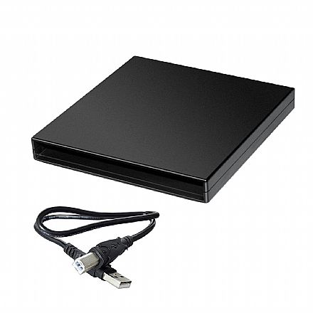 Storage / Case / Dockstation - Case para DVD Slim - Portátil USB - Para DVD de notebook