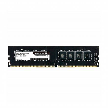 Memória para Desktop - Memória 16GB DDR4 2400Mhz Elite Team Group - CL16 - TED416G2400C1601