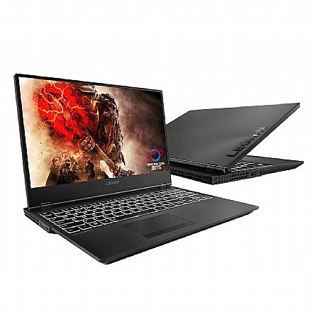 Notebook - Notebook Lenovo Gamer Legion Y530 - Tela 15.6" Full HD - Intel i5 8300H, 8GB, SSD 240GB, GeForce GTX 1050 4GB, Windows 10 - 81GT0000BR