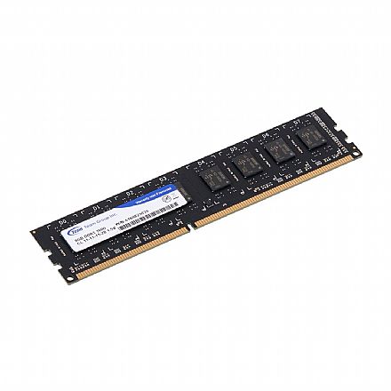 Memória para Desktop - Memória 8GB DDR3 1600Mhz Team Group - 1.5V - CL11 - TED38G1600C1101