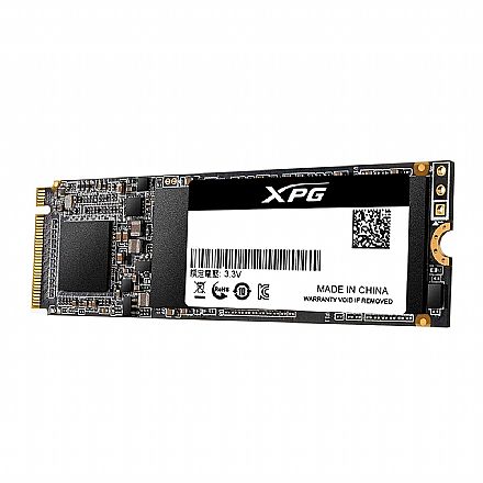 SSD - SSD M.2 512GB Adata XPG SX6000 Lite - NVMe - Leitura 1800MB/s - Gravação 1200MB/s - ASX6000LNP-512GT-C