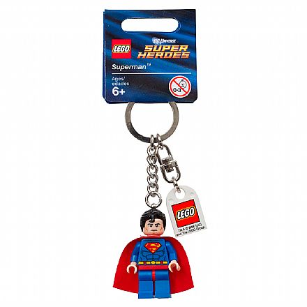 Brinquedo - LEGO - Chaveiro - DC Super Heroes - Superman - 853430