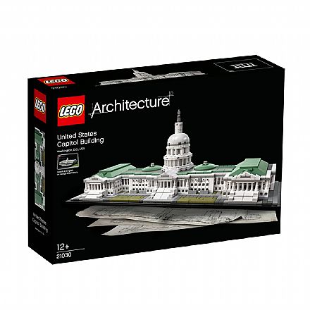 Brinquedo - LEGO Architecture - Edifício do Capitólio dos EUA - 21030