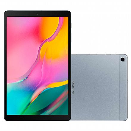 Tablet - Tablet Samsung Galaxy Tab A 4G T515 - Tela 10.1" WUXGA, 32GB, Octa-Core, Câmera Traseira 8MP + Frontal 5MP - SM-T515 - Prata