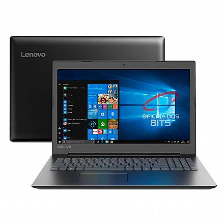 Notebook - Notebook Lenovo Ideapad 330 - Tela 15.6", Intel Celeron®, 8GB, SSD 120GB, Intel UHD Graphics 610, Windows 10 - 81FE000UBR