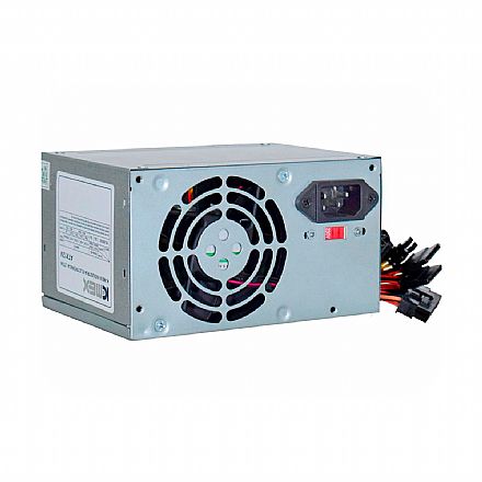 Fonte - Fonte 200W K-Mex - Padrão ATX - PX-300CNG - com cabo de força - OEM