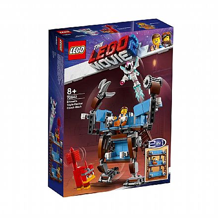 Brinquedo - LEGO The Movie - O Robô Treinador de Três Andares do Emmet - 70842