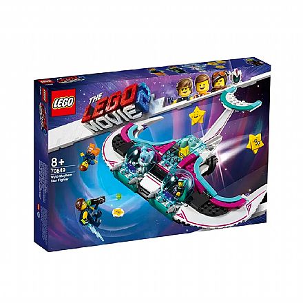 Brinquedo - LEGO The Movie - Star Fighter de General Caos - 70849