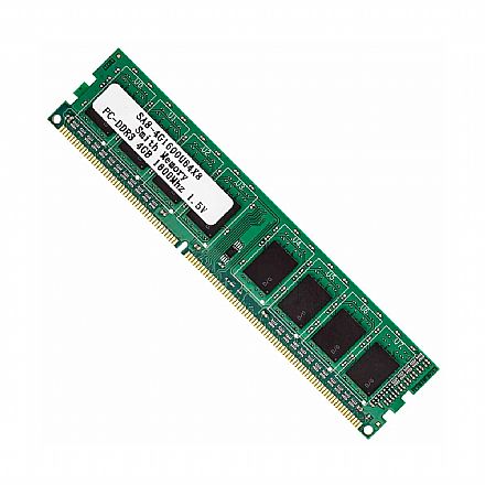 Memória para Desktop - Memória 4GB DDR3 1600MHz PC3 12800U