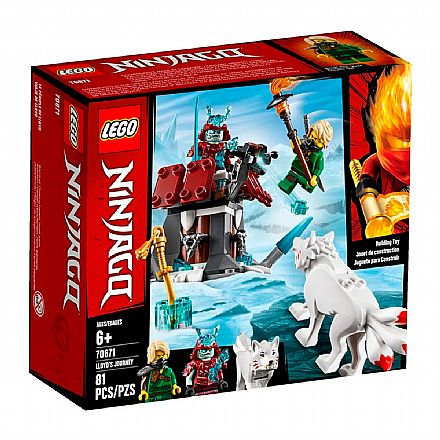 Brinquedo - LEGO Ninjago - A Viagem de Lloyd - 70671