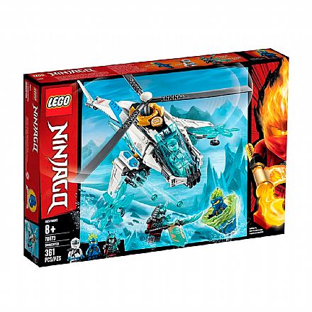 Brinquedo - LEGO Ninjago - ShuriCóptero - 70673