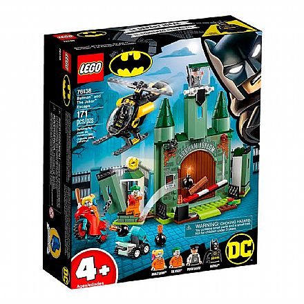Brinquedo - LEGO DC Super Heroes - Batman: Fuga do Coringa - 76138