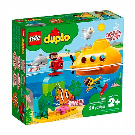 Brinquedo - LEGO Duplo - Aventura de Submarino - 10910