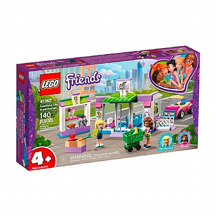 Brinquedo - LEGO Friends - Supermercado de Heartlake City - 41362