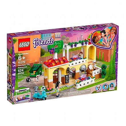 Brinquedo - LEGO Friends - Restaurante da Cidade de Heartlake - 41379