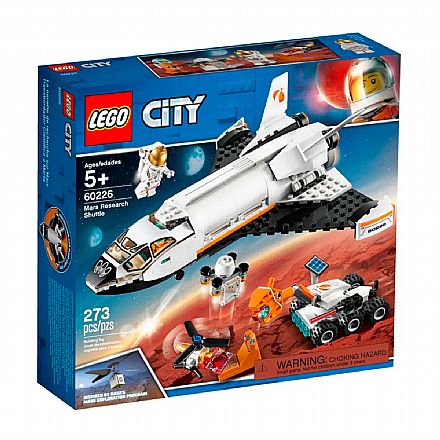Brinquedo - LEGO City - Ônibus de Pesquisa em Marte - 60226