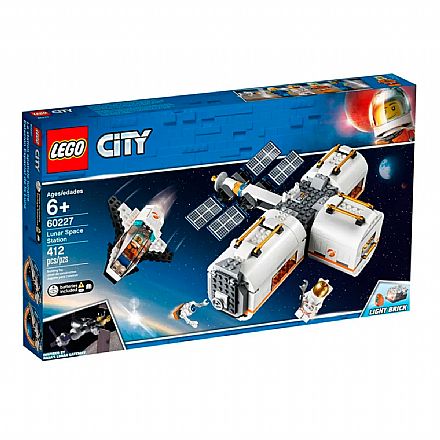 Brinquedo - LEGO City - Estação Espacial Lunar - 60227