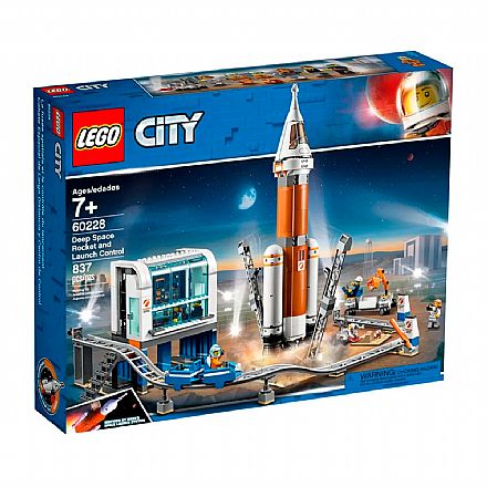 Brinquedo - LEGO City - Controle de Lançamento de Foguetes - 60228
