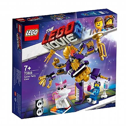 Brinquedo - LEGO The Movie - Tripulação da Festa de Systar - 70848