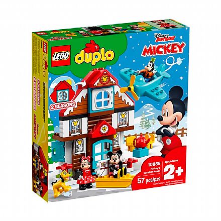 Brinquedo - LEGO Duplo - Casa de férias do Mickey - 10889