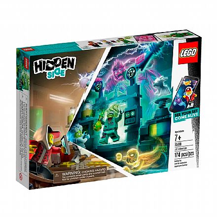 Brinquedo - LEGO Hidden Side - Laboratório Fantasma de JB - 70418