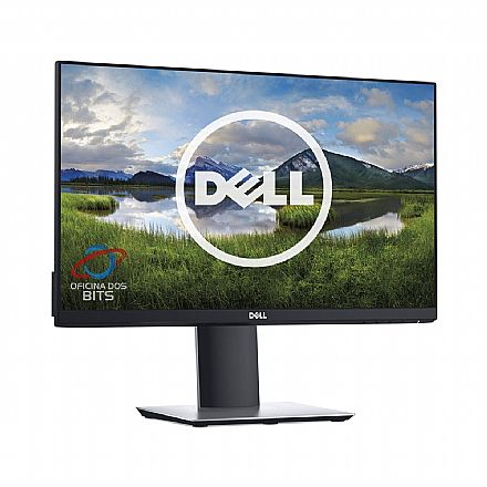 Monitor - Monitor 27" Dell P2719H Profissional - IPS Full HD - Regulagem de Altura e Rotação 90° Pivot - HUB USB - Outlet - Garantia 90 dias