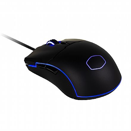 Mouse - Mouse Gamer Cooler Master CM110 - 6000dpi - com LED RGB - 6 Botões - CM-110-KKWO1