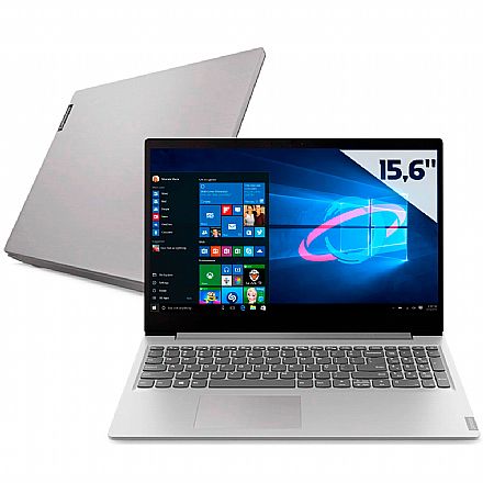 Notebook - Notebook Lenovo Ideapad S145 - Intel i3 8130U, 8GB, SSD 250GB + HD 1TB, Tela 15.6", Windows 10 - 81XM0006BR