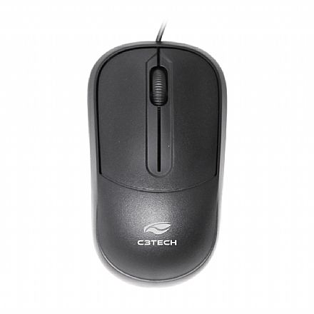 Mouse - Mouse USB C3Tech CK-MS-35BK - 1000dpi