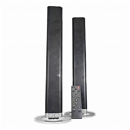 Home Theater - Soundbar 2.0 K-Mex Flex SB-1032 - 40W RMS - Conexão HDMI, Óptico, Bluetooth e USB