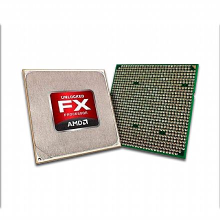 Processador AMD - AMD FX-4300 Quad Core - 3.8GHz (Turbo 4.0GHz) Cache 8MB - AM3+ - TDP 95W - OEM