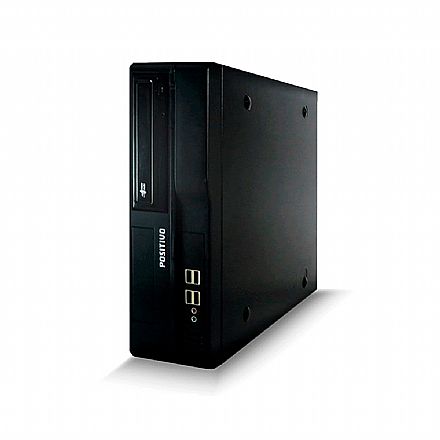 Computador - Computador Positivo Master D580 - Intel i5 4570, 4GB, HD 500GB, DVD, Windows 7 Pro - Garantia 1 ano - Seminovo