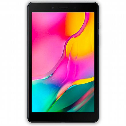 Tablet - Tablet Samsung Galaxy Tab A 4G T295 - Tela 8", Android, 32GB, Quad-Core, Wi-Fi - SM-T295N - Preto