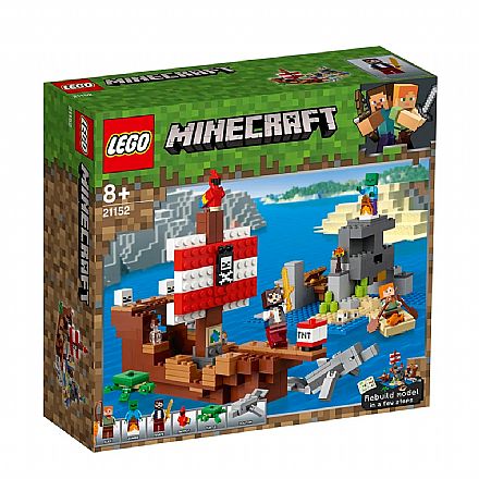 Brinquedo - LEGO A Aventura do Barco Pirata - 21152