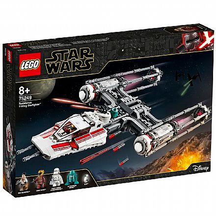 Brinquedo - LEGO Star Wars - Y-Wing Starfighter da Resistencia - 75249
