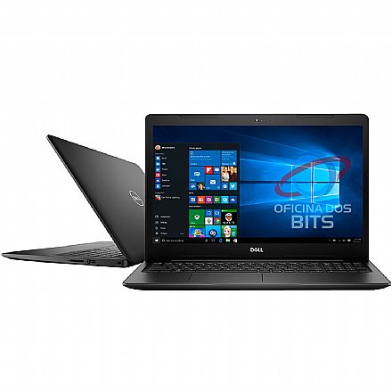 Notebook - Notebook Dell Inspiron i15-3583-FS1P - Tela 15.6", Intel i5 8265U, 16GB, SSD 256GB, Windows 10
