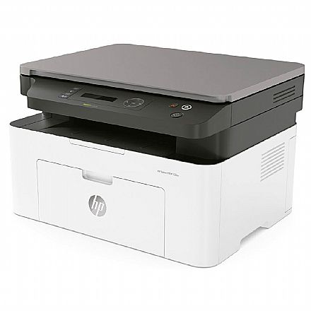 Multifuncional - Multifuncional Laser HP LaserJet MFP 135A - 110V - USB - Impressora, Copiadora e Scanner - 4ZB82A